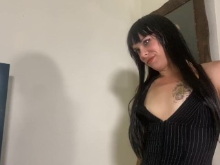 Stepdaddy Cums First - Goth Stepdaughter First Time Anal - Jamie Stone