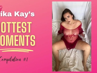 COMPILATION #1 SEXIEST MOMENTS Flashing Pussy, Boobs and Big Ass - Erika Kay