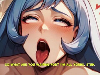 Nejire Hado commanding your handjob (Hentai JOI) I want you to fill me with cum - Guided Handjob