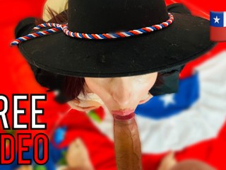 Sexo amateur con una actriz porno chilena en fiestas patrias (PORN HD) - Katejenn