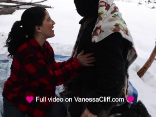Warming a Lost Hiker: Fucking a Stranger in the Snow - Vanessa Cliff