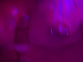 Hot milf with bigboobs gets her tits fucked while jerking off a rockhard cock