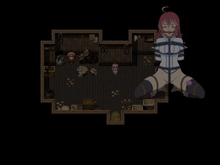 Seles has multiple orgasms in a straitjacket