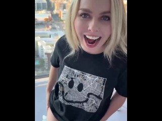 Blonde Babes Coco Lovelock And Haley Spades In San Diego