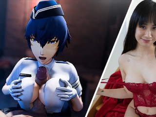 CAUGHT AND THEN FUCKED 😱😳😱 I watched Naoto big boob domination hentai