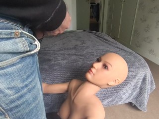 bold sexdoll get a big load of cum