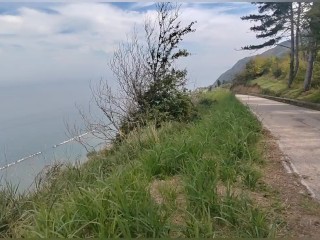Tormentato Sentiero per la spiaggia nudista. Parte 1
