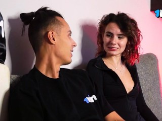 YouTuber Seduces Stunning Model into Wild Sex After Filming Intense Strip Game Show Challenge