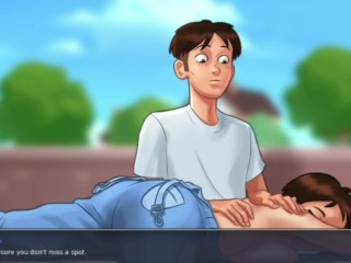 Summertime Saga Part 28 | Cartoon Animation Adult Sex Gameplay | Big Dick Big Boobs Massage