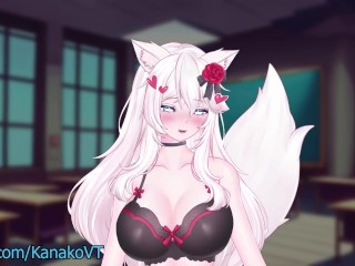 Vtuber KanakoVT ERP's Wearing Vibrator in Public --- ASMR Catgirl Naughty with Vibrator in Public