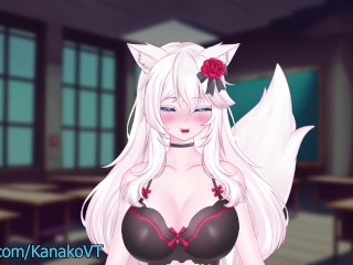 Vtuber KanakoVT ERP's Wearing Vibrator in Public --- ASMR Catgirl Naughty with Vibrator in Public