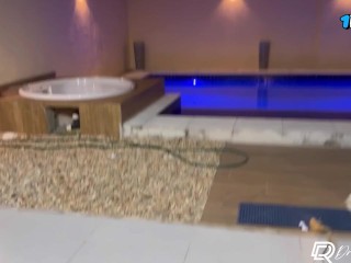 Empregada safada deu mole pro patrão que fodeu ela na cozinha mesmo ( part 2)