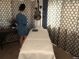 Fucking My Girlfriend's Hot Stepmom During Her Massage - Mister Cox Productions