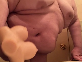 Big Guy Fucks Sex Toy