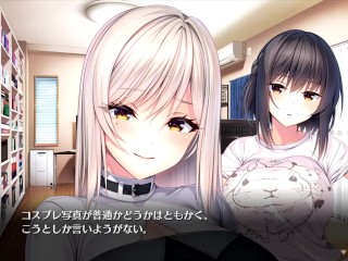 【H GAME】Role Player とろろ姉妹♡Hアニメーション④ パイズリ anime