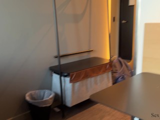 Stepmother Share a Bed In A Hotel Room