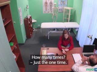 Fake Hospital - Pale skinned Russian redhead TEEN fucked FULL VIDEO