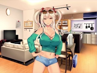 【H GAME】にーとと天使とえっちな家族♡Hアニメーション① 3Dエロアニメ