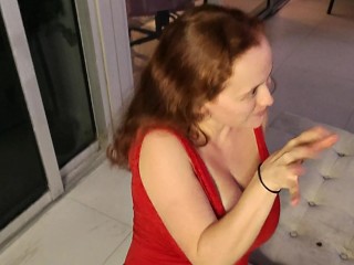 Big natural boobs redhead stepsister skips yacht for skinny blonde - red Eviee - Kyle Stroker