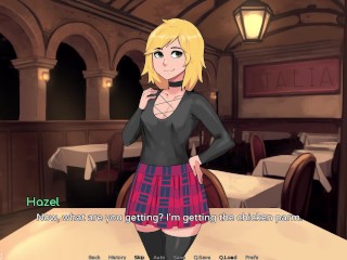 I Chose The Sexy Femboy Waitress Over My Date - Hazelnut Cafe Jeze Route Part 1