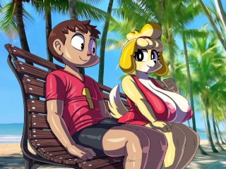 Getting CRAZY Head From A PHAT Tits Furry After Date - Waifu Crossing