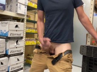 Fun in the back room at work