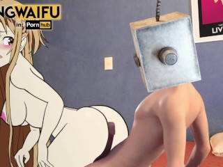 ASUNA YUUKI LIVING WAIFU Sword Art Online Real HENTAI r34 SAO porn rule 34 nude cosplay xxx KIRITO H