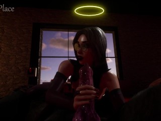 WildLife - Angel fucking with a Panther - Furry Yiff hentai