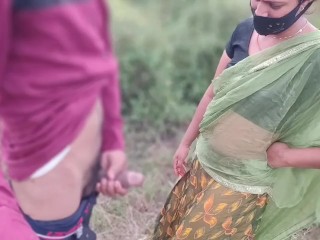 New Hindi Vlog With desi Village gav ki girl jungal me pyar se chudai, ladki bda lund dekhne aai, HD