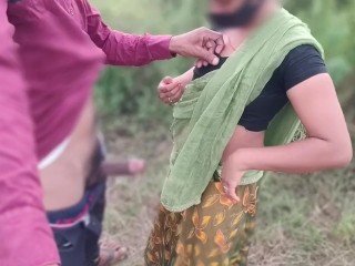 New Hindi Vlog With desi Village gav ki girl jungal me pyar se chudai, ladki bda lund dekhne aai, HD