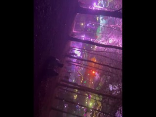 Public blowjob at lost lands music festival people watching