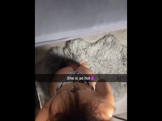 Snapchat beach day cheating compilation: Teen cheats on her boyfriend with a sexy daddy on vacation