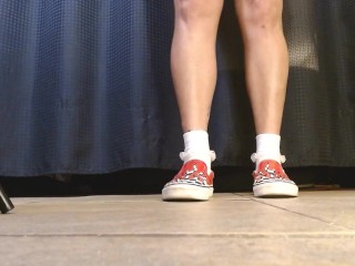 Ruffled White Socks Vans Flame Sneakers Shoeplay