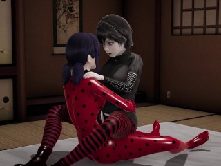 Ladybug futanari with Mavis Dracula