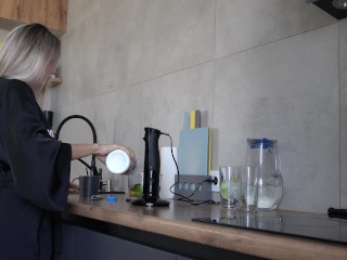 Step sis knows how to make your dick hard - Recipe in the video