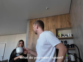 Step sis knows how to make your dick hard - Recipe in the video