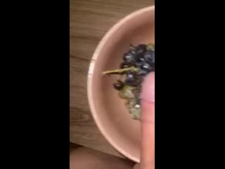 Grapes and horny