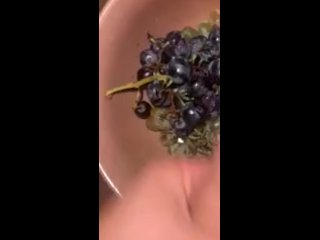 Grapes and horny