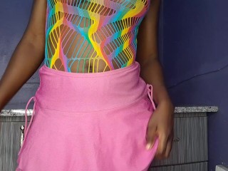 Big ass step mom loves to be fucked in her kitchen