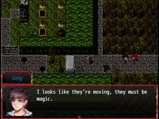 Harem In Another World [ Harem Hentai Game ] Ep.3  farmer's daughter is playing with furry dildo