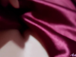 I put my fingers in my pussy while wearing my red dress