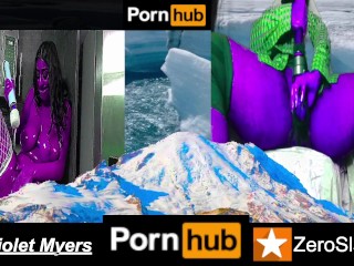 Violet Myers VS 38CM/15Inch Black Dick [ZeroSlashVS] Mountain-Style Cosmic Tier