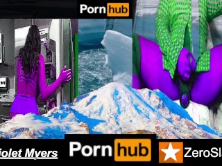 Violet Myers VS 38CM/15Inch Black Dick [ZeroSlashVS] Mountain-Style Cosmic Tier