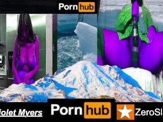 Violet Myers VS 38CM/15Inch Black Dick [ZeroSlashVS] Mountain-Style Cosmic Tier