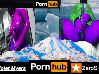 Violet Myers VS 38CM/15Inch Black Dick [ZeroSlashVS] Mountain-Style Cosmic Tier