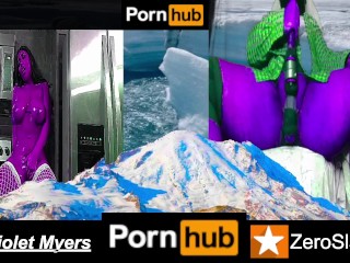 Violet Myers VS 38CM/15Inch Black Dick [ZeroSlashVS] Mountain-Style Cosmic Tier