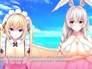 【H GAME】SUMMER-田舎の性活-♡Hドットアニメーション③ オナホ手コキ