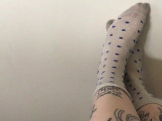 scratchy socks fetish ASMR