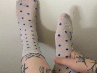 scratchy socks fetish ASMR