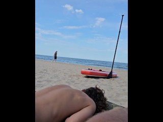 Секс кемпинг на общественном пляже в Германии (часть 1)